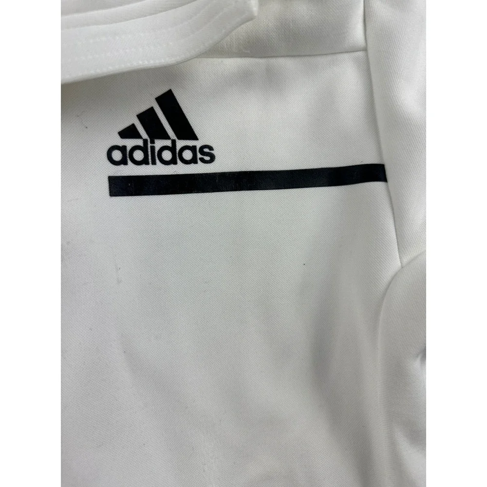 Adidas 007 James Bond Hoodie Men M 007 White Gun Barrel Graphic Full Zip‎ Jacket